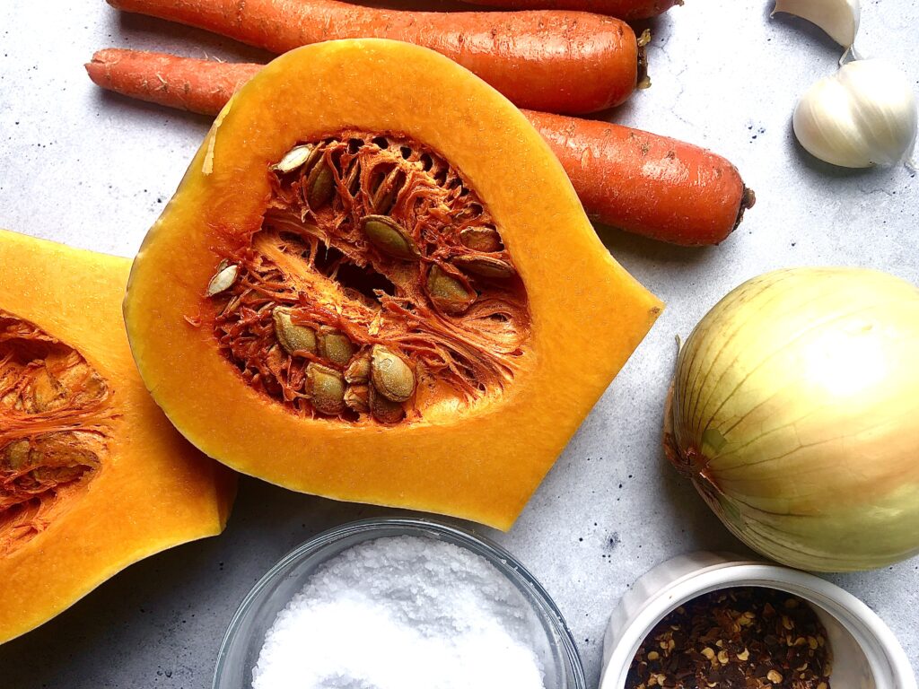 butternut squash soup ingredients