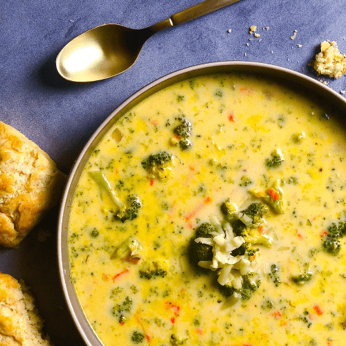 30-Minute Broccoli Cheddar Soup