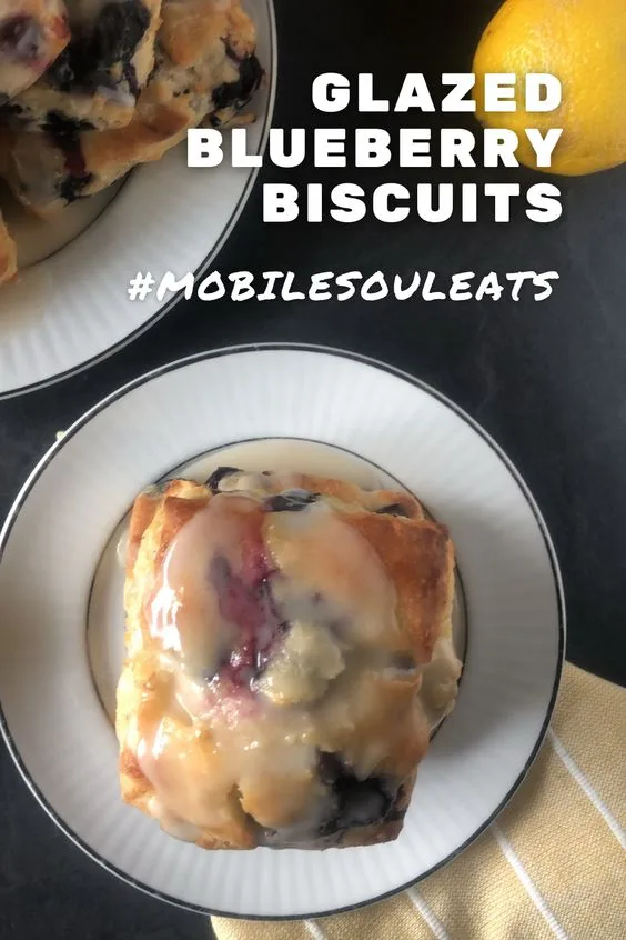 glazed blueberry biscuit pinterest image