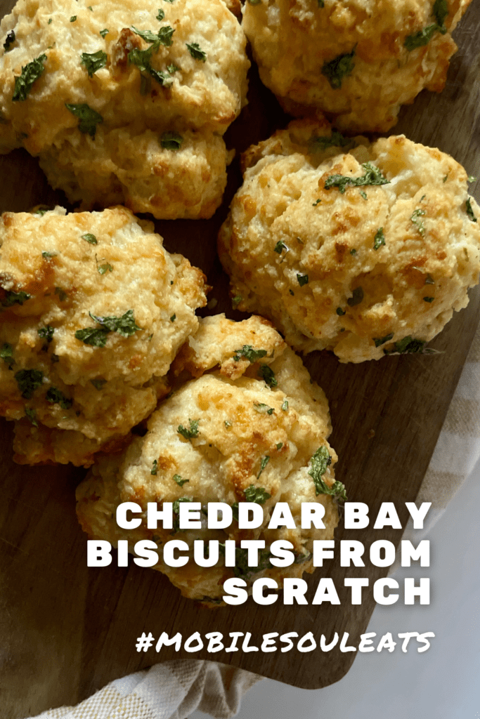 cheddar bay biscuits from scratch pinterest image